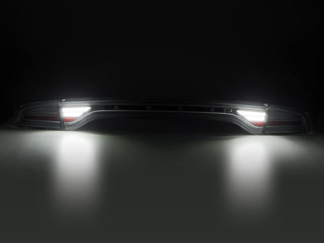 ALPHAREX NOVA-SERIES Prismatic LED Tail Lights, ALPHA Black (2015-2023 Charger Scat Pack, SRT 392 & SRT Hellcat)