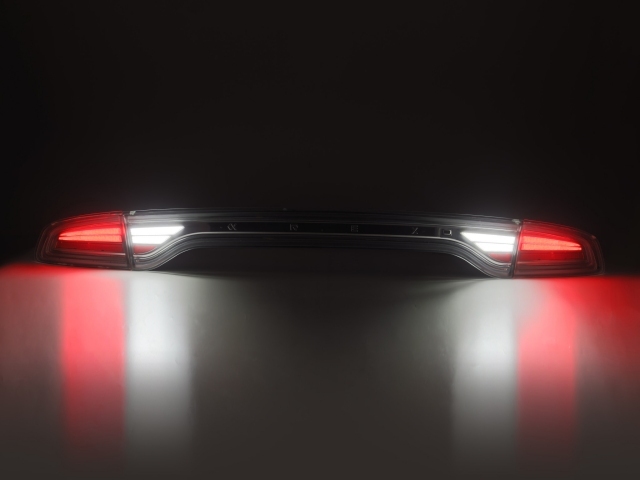 ALPHAREX NOVA-SERIES Prismatic LED Tail Lights, Chrome (2015-2023 Charger Scat Pack, SRT 392 & SRT Hellcat) - Click Image to Close