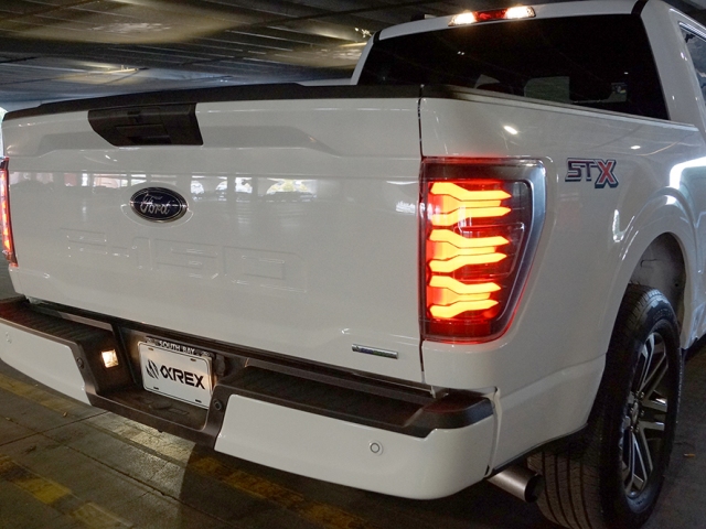 ALPHAREX LUXX-SERIES LED Tail Lights, ALPHA Black (2021-2023 Ford F-150)