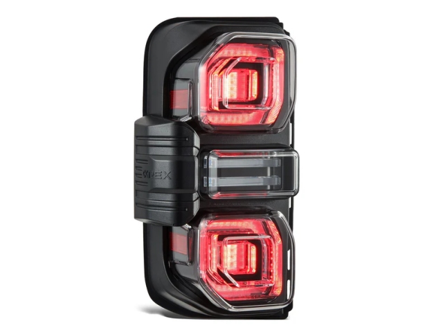 ALPHAREX NOVA-SERIES Prismatic LED Tail Lights, Black (2021-2024 Ford Bronco)