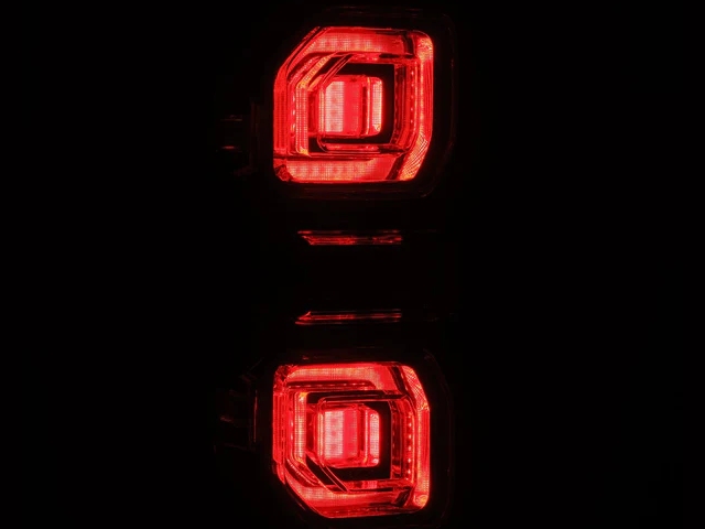 ALPHAREX NOVA-SERIES Prismatic LED Tail Lights, Black (2021-2024 Ford Bronco)