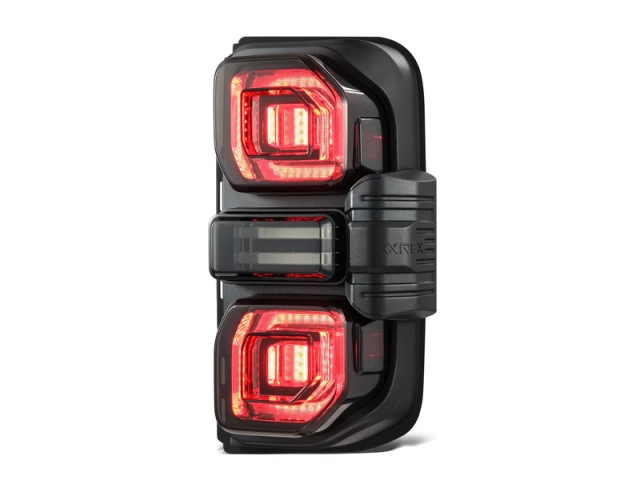 ALPHAREX NOVA-SERIES Prismatic LED Tail Lights, ALPHA-Black (2021-2024 Ford Bronco)