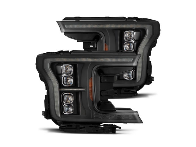 ALPHAREX NOVA-SERIES LED Projector Head Lights, Black (2018-2020 Ford F-150)