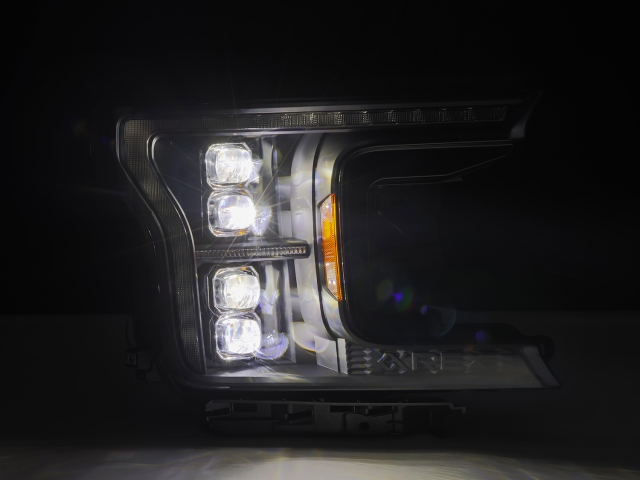 ALPHAREX NOVA-SERIES LED Projector Head Lights, Black (2018-2020 Ford F-150)