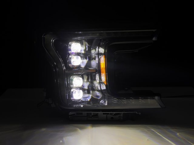 ALPHAREX NOVA-SERIES LED Projector Head Lights, ALPHA Black (2018-2020 Ford F-150)