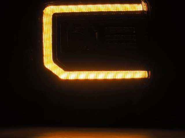 ALPHAREX LUXX-SERIES LED Projector Head Lights, Black (2014-2018 GMC Sierra 1500 & 2015-2018 GMC 2500 HD & 3500 HD)