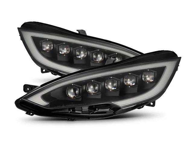 ALPHAREX NOVA-SERIES LED Projector Head Lights, Black (2012-2021 Tesla Model S)