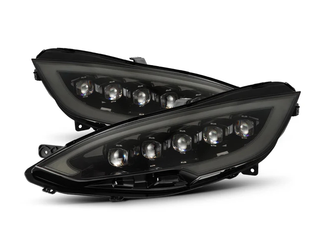 ALPHAREX NOVA-SERIES LED Projector Head Lights, ALPHA-Black (2012-2021 Tesla Model S)