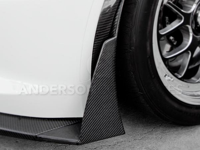 ANDERSON COMPOSITES Carbon Fiber Canards (2015-2016 Corvette Z06)