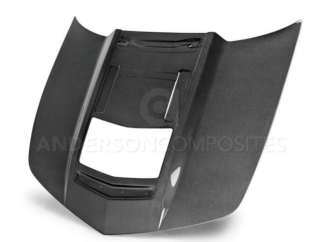 ANDERSON COMPOSITES ZL-Style Carbon Fiber Hood (2012-2015 Camaro)