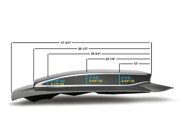 ANDERSON COMPOSITES Type-DP Carbon Fiber Hood (2018-2021 Dodge Challenger)