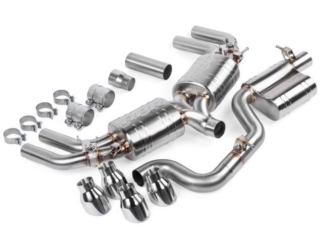 APR Cat-Back Exhaust System w/ Polished Tips (Audi S3 TYP 8V) - Click Image to Close