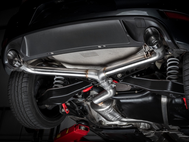 APR Cat-Back Exhaust w/ 4" Polished Slash-Cut Tips (2010-2014 Volkswagon Golf GTI)