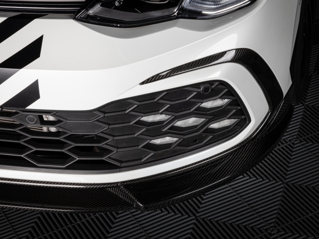 APR Carbon Fiber Front Trim (2020-2024 Volkswagon Golf GTI)