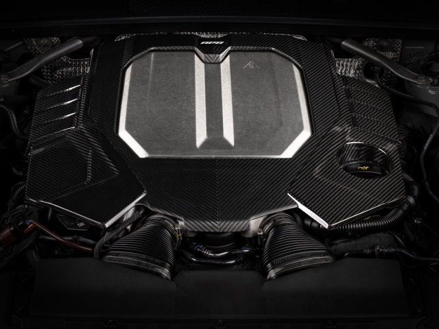 APR Engine Cover, Carbon Fiber (2021-2023 Audi RS6 & RS 7)