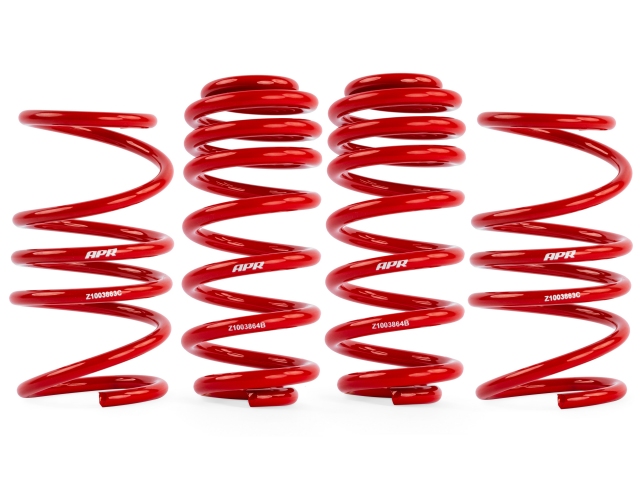 APR Roll-Control Lowering Springs, 21mm Front & 24mm Rear (2022-2024 Volkswagon Golf R)