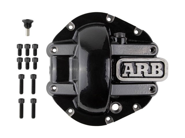 ARB DANA 44 Differential Cover, Black Powder Coat (Jeep Wrangler JK & JKU) - Click Image to Close