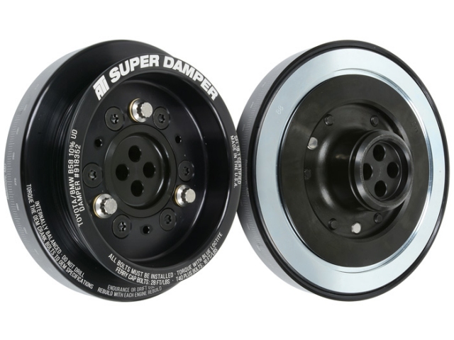 ATI PERFORMANCE SUPER DAMPER [ALUMINUM SHELL | 7.074" 10% UD | 3 RING | WEIGHT 6.1 lbs | CRANK HUB STEEL | 6 GROOVE] (BMW 3.0T B58 I6)