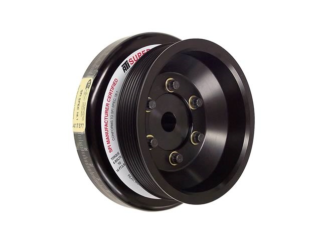 ATI PERFORMANCE SUPER DAMPER Harmonic Damper [OUTER DIAMETER 7.074" | AVG WEIGHT LESS HUB 5 LBS | SHELL MATERIAL ALUM | RIBS ON PULLEY 7 | HUB MATERIAL STEEL] (2003-2006 Viper V10) - Click Image to Close