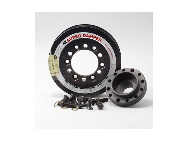 ATI PERFORMANCE SUPER DAMPER Harmonic Damper [OUTER DIAMETER 6.78" | WEIGHT (WITHOUT HUB) 5.5 LBS | SHELL MATERIAL ALUM | RIBS 8 | HUB MATERIAL STEEL] (1996-2004 Mustang GT & SVT Cobra)