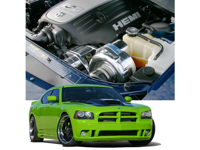 ATI ProCharger High Output Intercooled System w/ P-1SC-1 (2006-2010 Dodge Charger 5.7L HEMI) - Click Image to Close