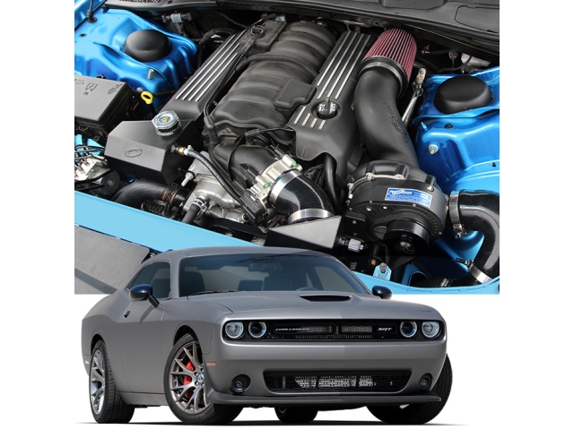 ATI ProCharger High Output Intercooled System w/ P-1SC-1 (2015-2023 Challenger Scat 6.4L HEMI)