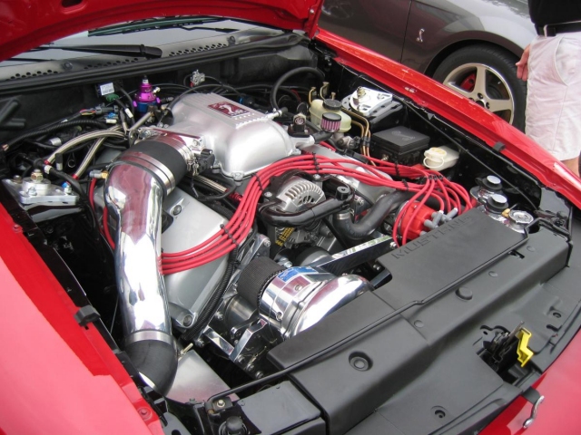 ATI ProCharger High Output Intercooled System w/ P-1SC (1996-1998 Mustang SVT Cobra) - Click Image to Close