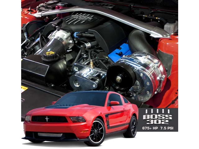 ATI ProCharger High Output Intercooled System w/ Factory Airbox & P-1SC-1 (Shared Drive) (2012-2013 Mustang BOSS 302)