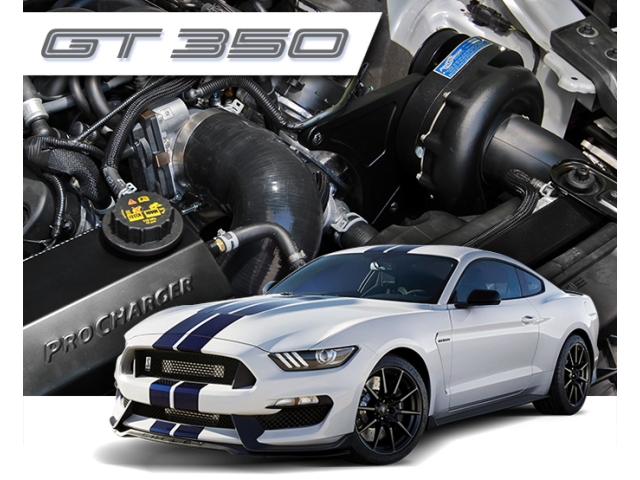 ATI ProCharger HIgh Output Intercooled Tuner Kit w/ P-1SC-1 (2015-2020 Mustang Shelby GT350 & GT350R)