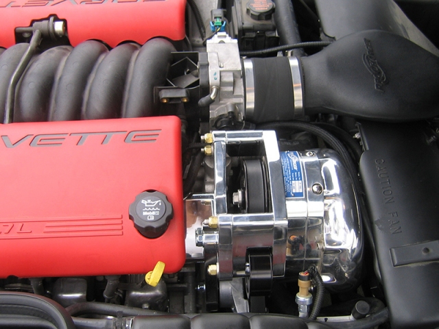 ATI ProCharger High Output Intercooled System w/ P-1SC-1 (Shared 6-Rib) (2001-2004 Chevrolet Corvette Z06)