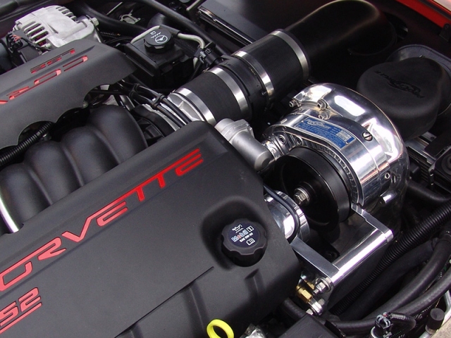 ATI ProCharger High Output Intercooled Tuner Kit w/ P-1SC-1 (2005-2007 Chevrolet Corvette 6.0L LS2)