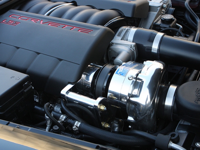 ATI ProCharger High Output Intercooled Tuner Kit w/ P-1SC-1 (2008-2013 Chevrolet Corvette 6.2L LS3) - Click Image to Close