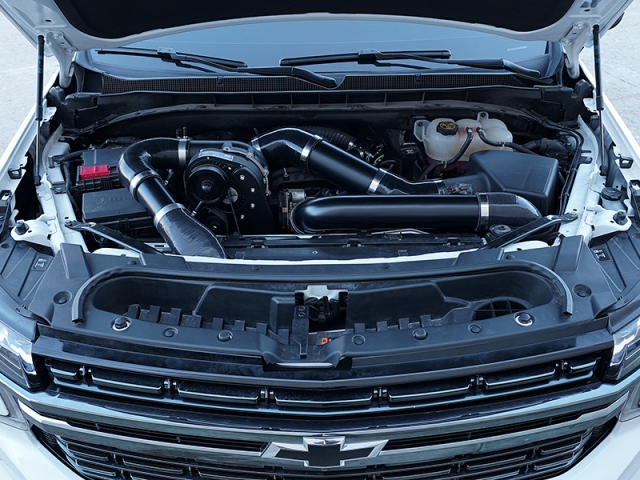 ATI ProCharger High Output Intercooled System w/ P-1SC-1 (2021-2023 Chevrolet Suburban, Tahoe, GMC Denali & Yukon & Cadillac Escalade 6.2L V8) - Click Image to Close