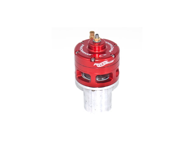 ATI ProCharger Race Valve "OPEN" w/ Mounting Hardware [Steel Flange], Red