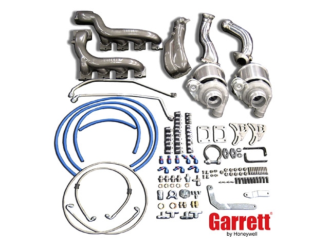 ATP TURBO Twin Turbo Kit w/ GT3071R-WG (2005-2010 Mustang GT) - Click Image to Close