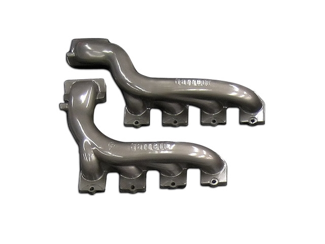 ATP TURBO Cast Manifolds w/ T3 Flanges (2005-2010 Mustang GT) - Click Image to Close