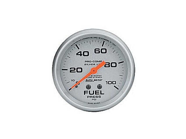 Auto Meter Ultra-Lite Mechanical, 2-5/8", Fuel Pressure (0-100 P