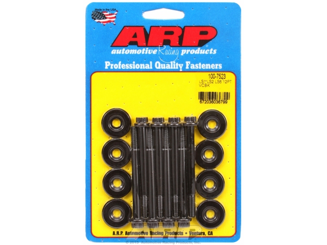 ARP Valve Cover Bolts [BLACK OXIDE | 12-POINT] (GM LS) - Click Image to Close