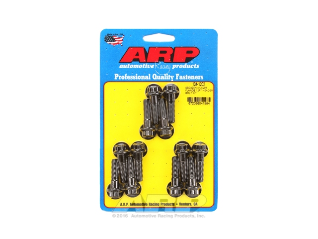ARP Header Bolts [BLACK OXIDE | 12-POINT] (GM LS) - Click Image to Close