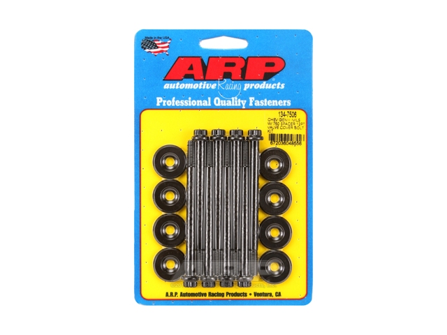 ARP Valve Cover Bolt Kit [Size M6 x 1.0 | BOLT UHL 90mm (3.543 in.) | Black Oxide | 12-Point] (GM LS) - Click Image to Close