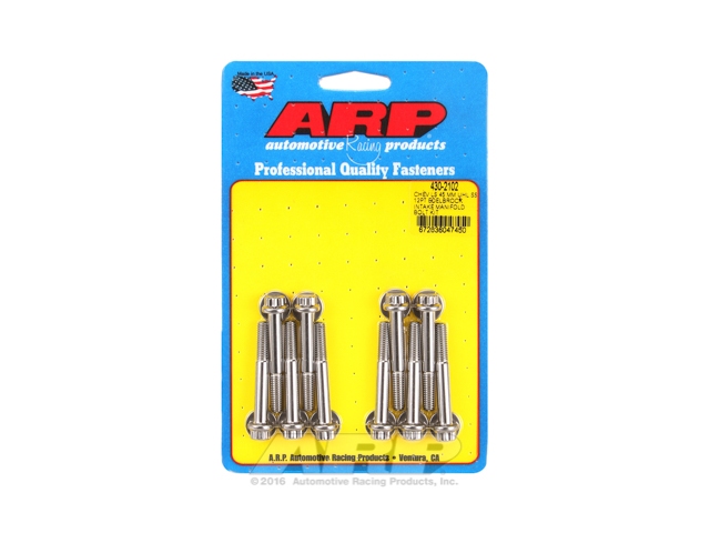 ARP Intake Manifold Bolt Kit [STAINLESS | 12-POINT] (GM LS) - Click Image to Close