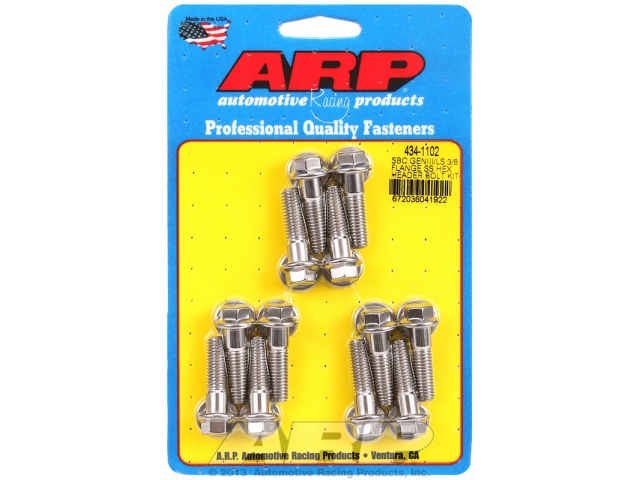 ARP Header Bolts [STAINLESS | HEX] (GM LS) - Click Image to Close