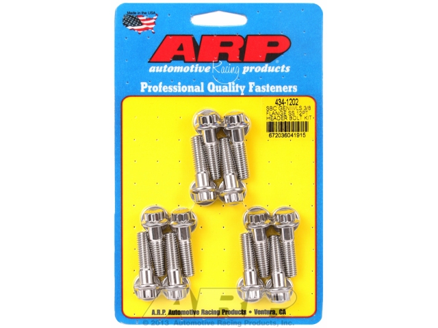 ARP Header Bolts [STAINLESS | 12-POINT] (GM LS) - Click Image to Close