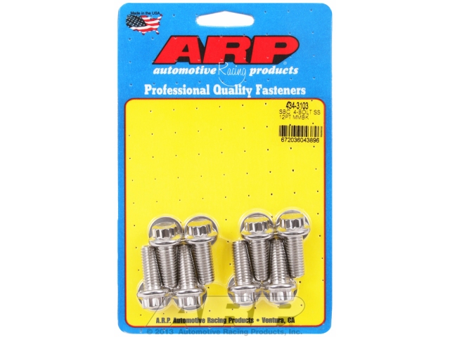 ARP Motor Mount Bolt Kit [STAINLESS 300 | 12-POINT] (GM LS) - Click Image to Close