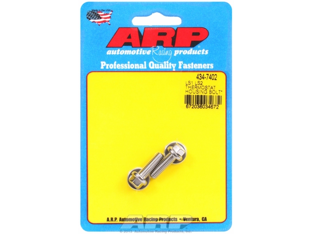 ARP Thermostat Housing Bolts [STAINLESS 300 | HEX] (GM LS) - Click Image to Close