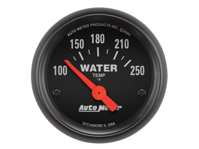 Auto Meter Z SERIES Air-Core Gauge, 2-1/16", Water Temperature (100-250 F)