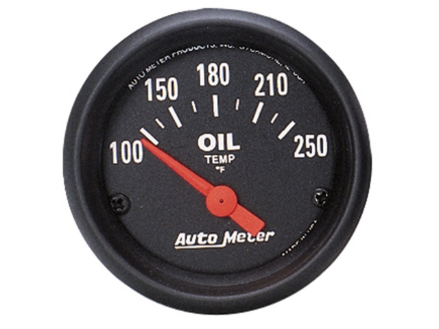 Auto Meter Z SERIES Air-Core Gauge, 2-1/16", Oil Temperature (100-250 F) - Click Image to Close