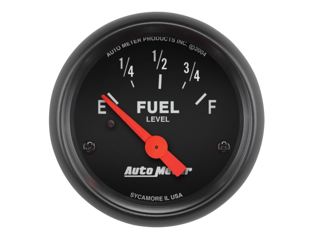 Auto Meter Z SERIES Air-Core Gauge, 2-1/16", Fuel Level (0-90 Ohms) - Click Image to Close