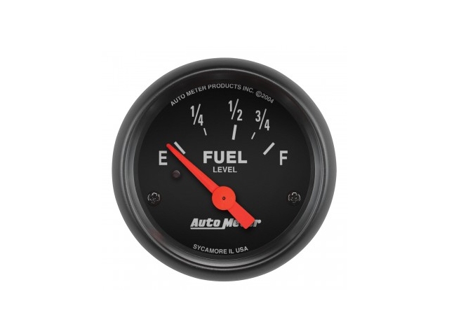 Auto Meter Z SERIES Air-Core Gauge, 2-1/16", Fuel Level (73-10 Ohms)