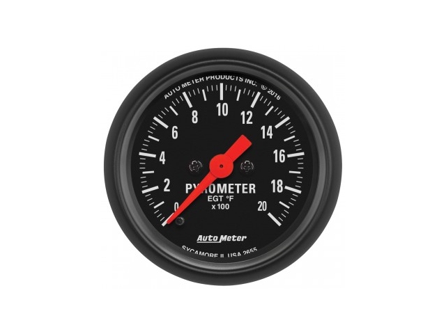 Auto Meter Z SERIES Digital Stepper Motor Gauge, 2-1/16", Pyrometer (0-2000 F)